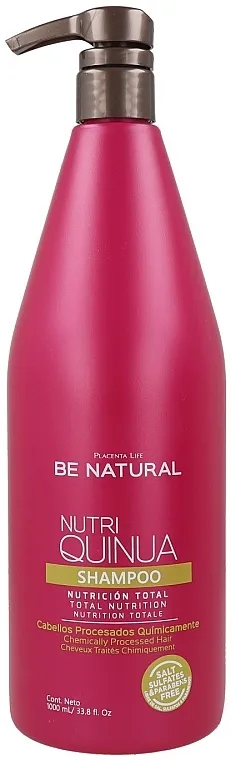 Be Natural Nutri Quinua Shampoo Šampon za kosu podvrgnutu hemijskim tretmanima