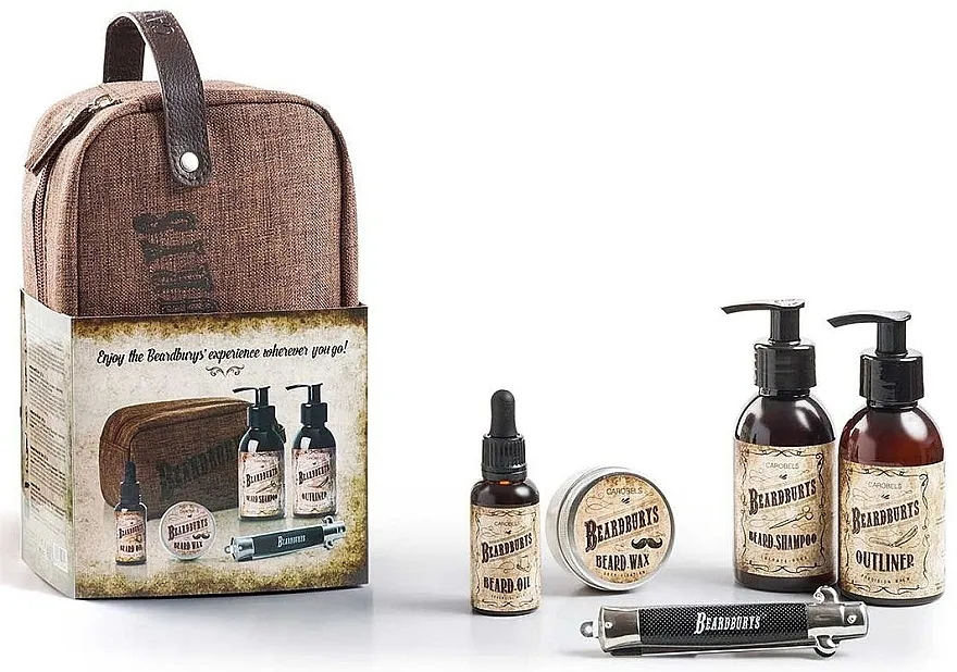 Beardburys Beard Care Pack Set, 6 proizvoda