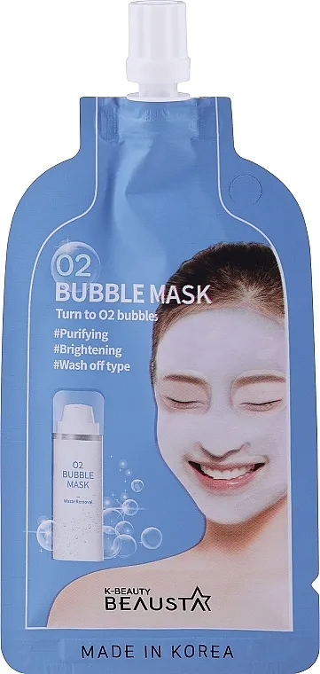 Beausta O2 Bubble Mask Maska za lice s kisikom
