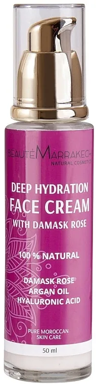 Beaute Marrakech Deep Hydration Face Cream With Damask Rose Hidratantna krema za lice sa damaskom ružom