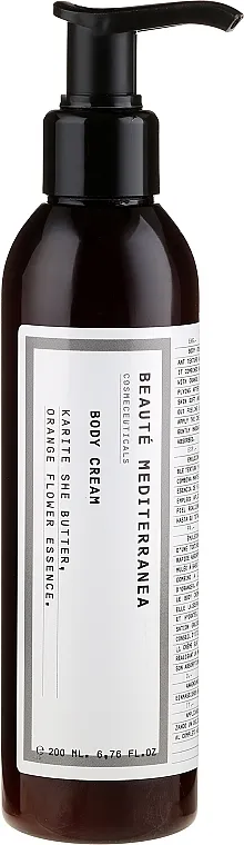 Beaute Mediterranea Karite She Butter With Orange Flower Essence Krema za tijelo sa shea maslacem i esencijom naranče