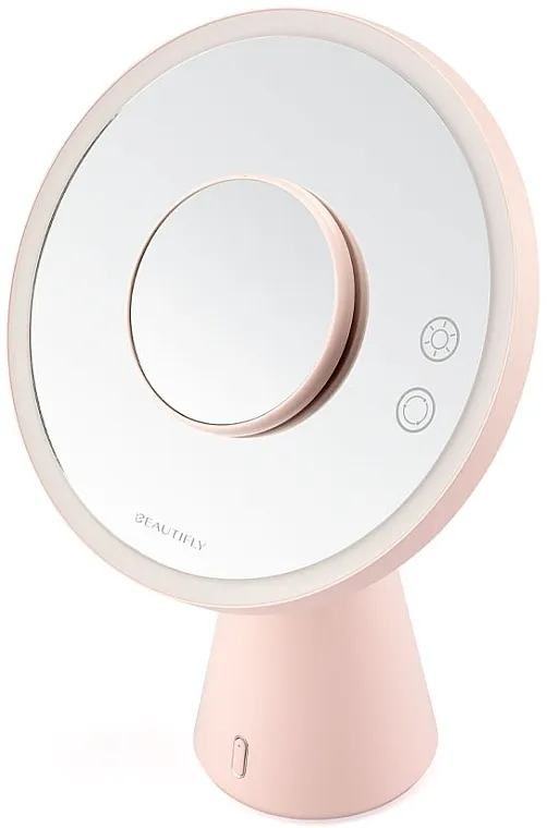Beautifly Smart Moon Mirror Ogledalo sa ugrađenim Bluetooth zvučnikom i osvetljenjem