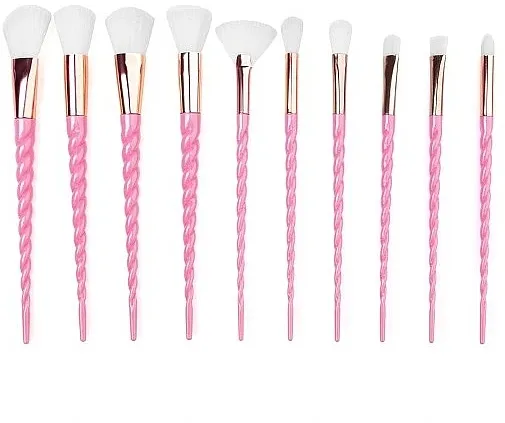 Beauty Design Unicorn Set od 10 roze četki