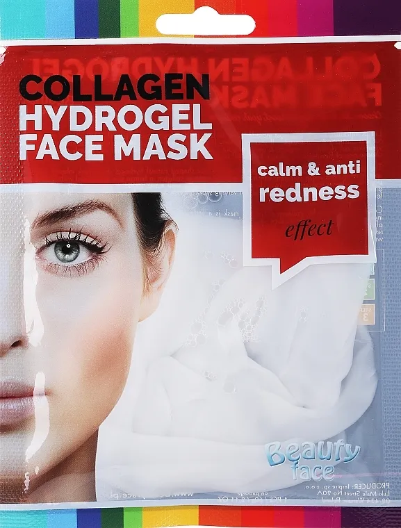 Beauty Face Collagen Capillaries Strengthening Home Spa Treatment Mask Kolagenska maska za jačanje krvnih žila