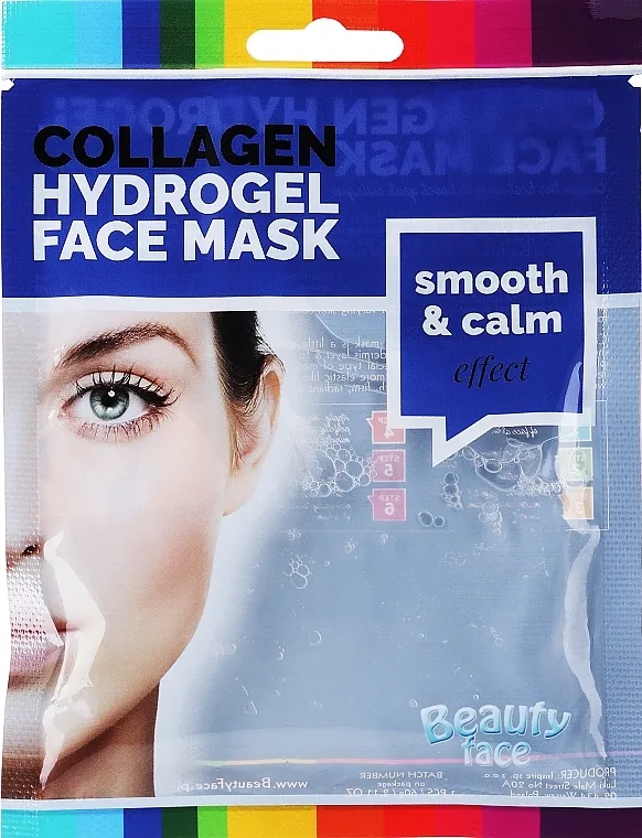 Beauty Face Collagen Hydrogel Mask Maska od kolagena s ekstraktom bisera