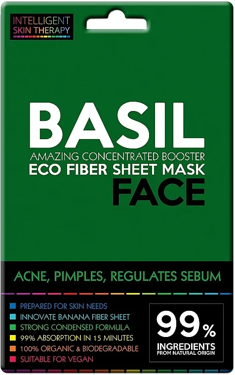 Beauty Face Intelligent Skin Therapy Mask Maska s ekstraktom bosiljka