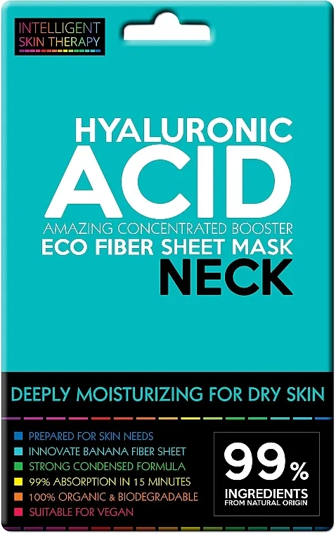 Beauty Face IST Extremely Moisturizing Booster Neck Mask Hyaluronic Acid Express maska ​​za vrat
