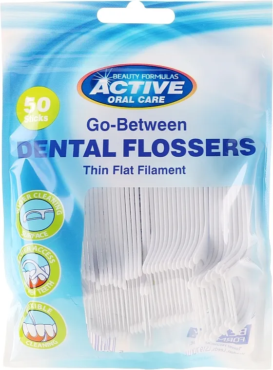 Beauty Formulas Active Oral Care Dental Flossers