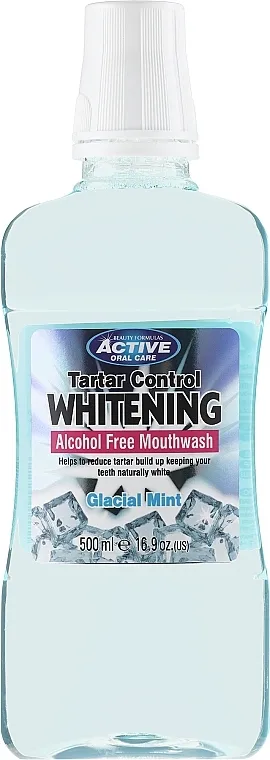 Beauty Formulas Active Oral Care Tartar Control Whitening Antibacterial Mouthwash Vodica za ispiranje usta