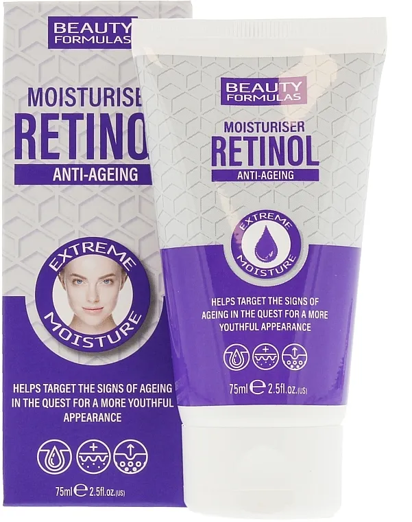 Beauty Formulas Anti-Aging Moisturiser Retinol Cream Retinol hidratantna krema za lice
