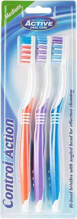Beauty Formulas Control Action Toothbrush Set četkica za zube
