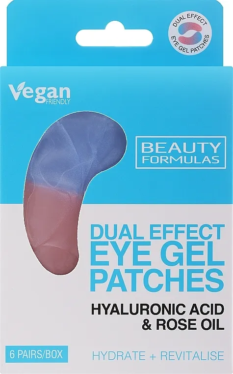Beauty Formulas Dual Effect Eye Gel Patches Flasteri za podočnjake