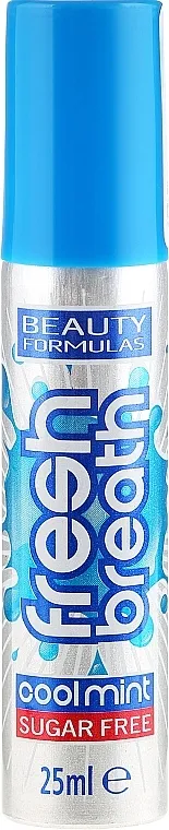 Beauty Formulas Fresh Breath Cool Mint Osvježivač usta