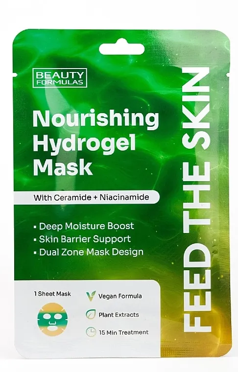 Beauty Formulas Nourishing Hydrogel Mask Hidratantna hranljiva maska