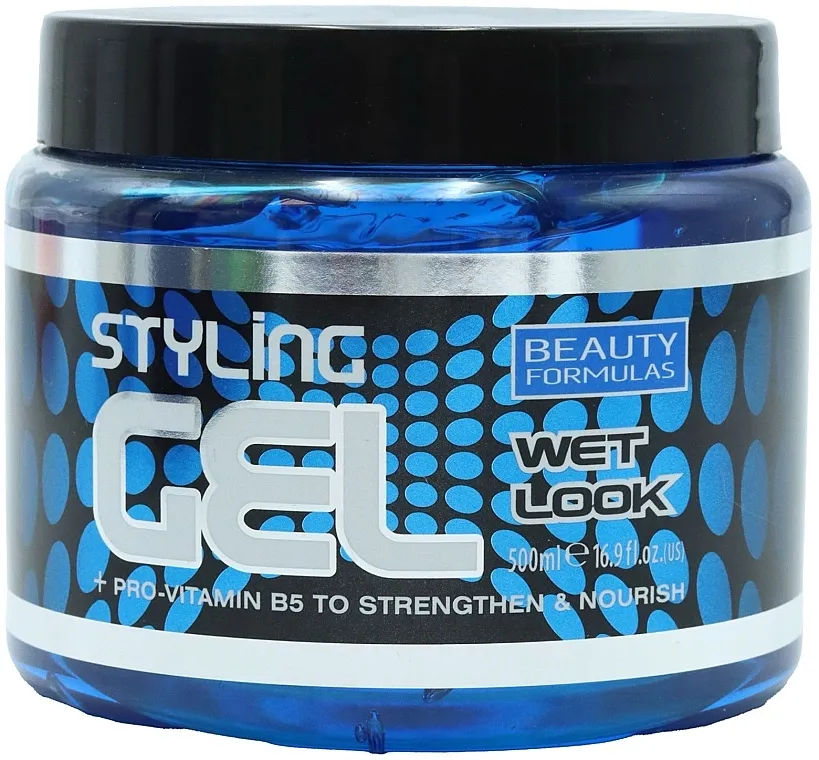 Beauty Formulas Styling Wet Look Gel za stilizovanje sa efektom mokre kose