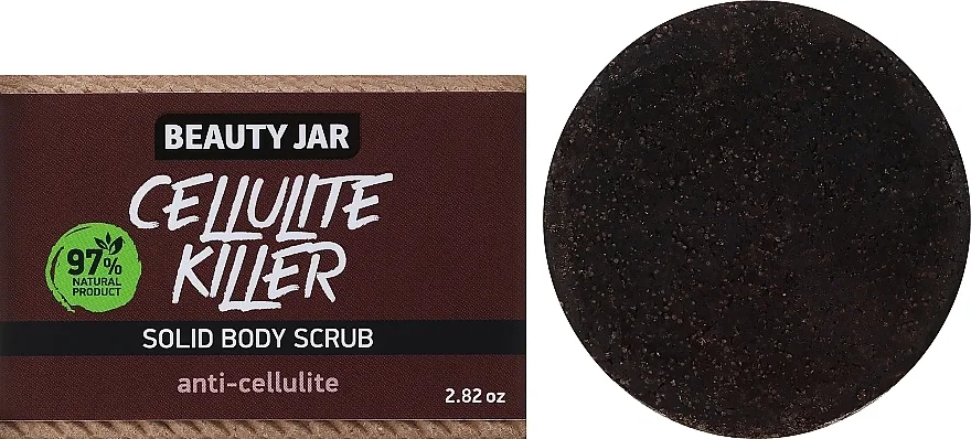Beauty Jar Cellulite Killer Solid Body Scrub Piling za telo