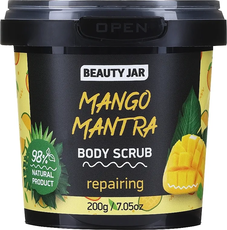 Beauty Jar Mango Mantra Body Scrub Obnavljajući piling za telo