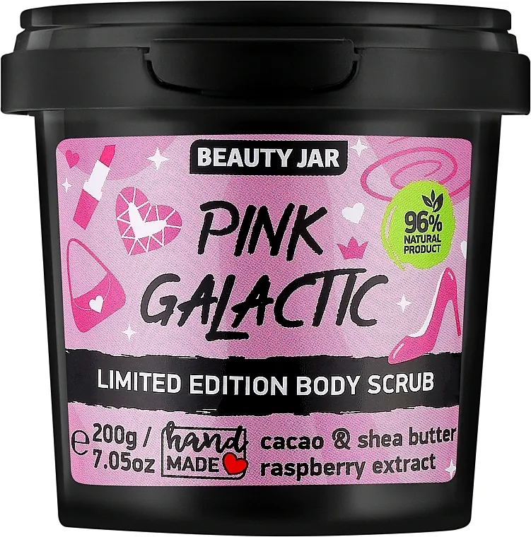 Beauty Jar Pink Galactic Body Scrub Piling za telo