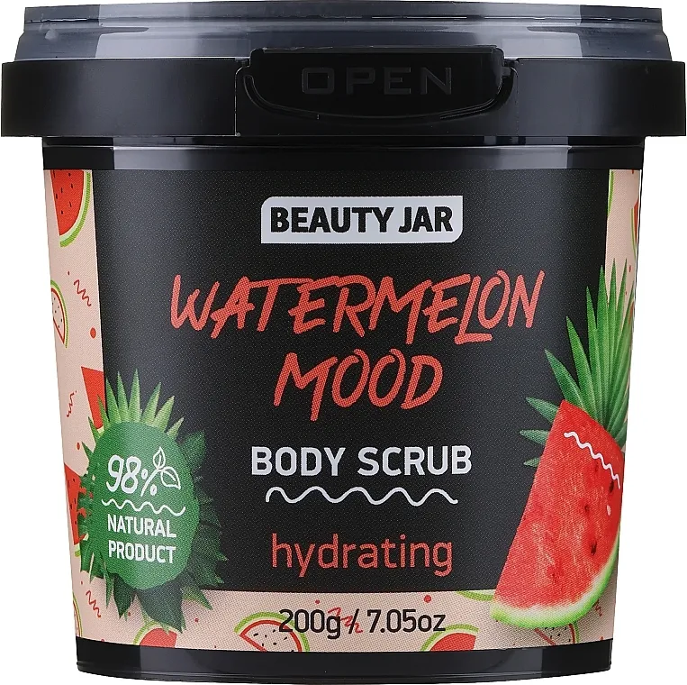 Beauty Jar Watermelon Mood Hydrating Body Scrub Piling za telo