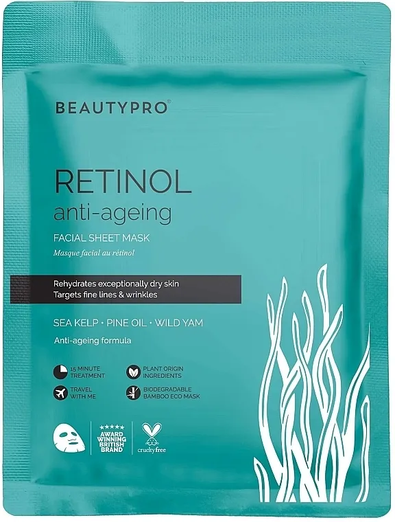 BeautyPro Retinol Anti-Ageing Sheet Mask Set