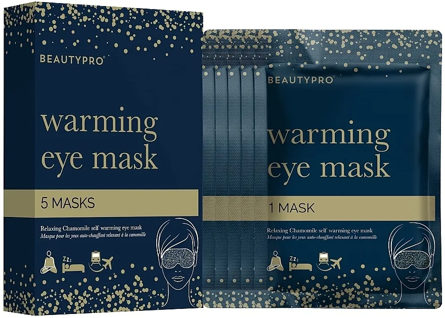 BeautyPro Warming Eye Mask Grejna maska za oči