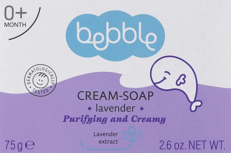 Bebble Cream-Soap With Lavander Krem sapun za bebe sa ekstraktom lavande