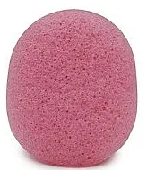 Bebevisa Konjac Sponge Spužvica za pranje, ovalna "Rose"