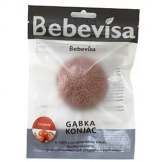 Bebevisa Konjac Sponge Spužvica za pranje "Lycopene"
