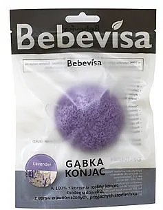 Bebevisa Konjac Sponge Spužvica za umivanje "Lavanda"