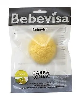 Bebevisa Konjac Sponge Spužvica za umivanje "Limun"