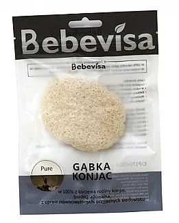 Bebevisa Pure Konjac Sponge Sunđer za umivanje, ovalni