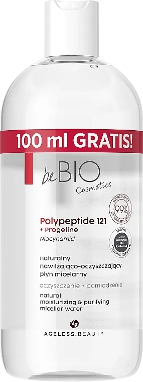 BeBio Ageless Beauty Natural Moisturizing And Purifying Micellar Water Hidratantna i pročišćavajuća micelarna voda