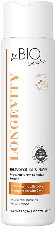 BeBio Longevity Natural Moisturizing Hair Shampoo Šampon za regeneraciju i ishranu kose