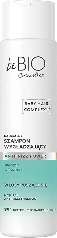 BeBio Natural Antifrizz Shampoo Šampon za ravnanje kose