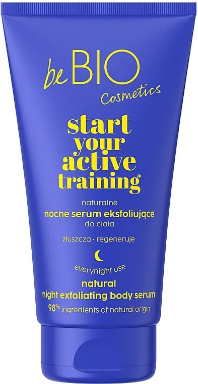 BeBio Natural Night Exfoliating Body Serum Prirodni noćni piling serum za telo