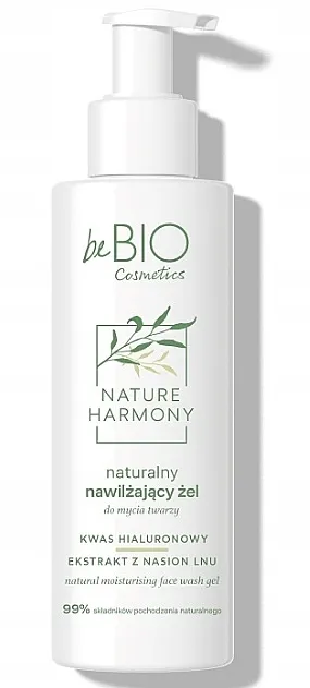 BeBio Nature Harmony Moisturizing Face Wash Gel Hidrantni gel za umivanje lica