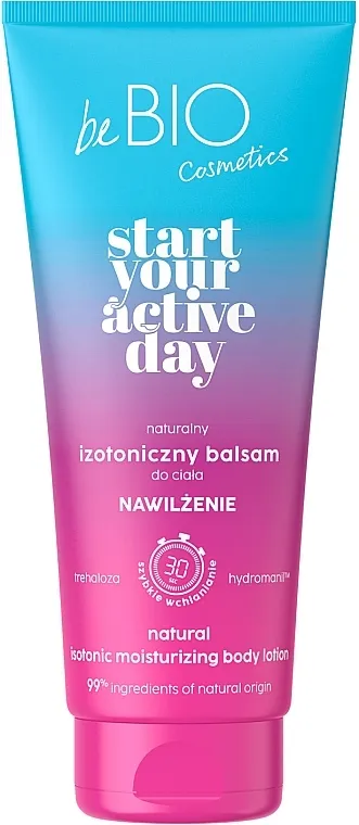 BeBio Start Your Active Day Body Lotion Izotonični hidratantni balzam za telo