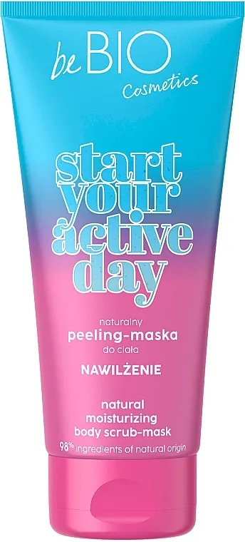 BeBio Start Your Active Day Natural Moisturizing Body Scrub-Mask Prirodna hidratantna maska za telo