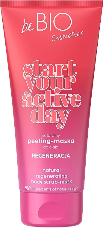BeBio Start Your Active Day Natural Regenerating Body Scrub-Mask Prirodna regenerativna maska za telo