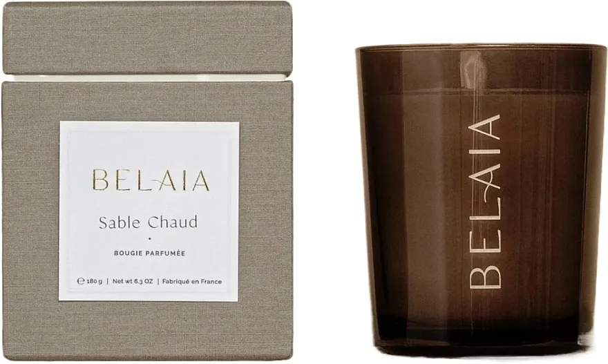 Belaia Sable Chaud Scented Candle Mirisna sveća "Topli pesak"