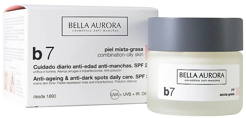 Bella Aurora B7 Combination/Oily Skin Daily Anti-Dark Spot Care Krema protiv mrlja za mješovitu i masnu kožu