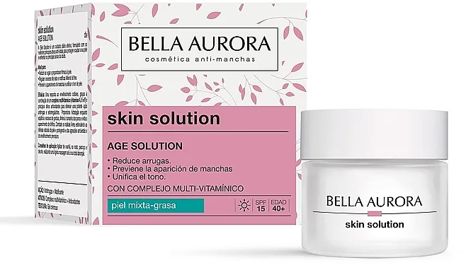 Bella Aurora Skin Solution Age Solution Oil/Combination Skin Hidratantna krema za masnu i kombinovanu kožu