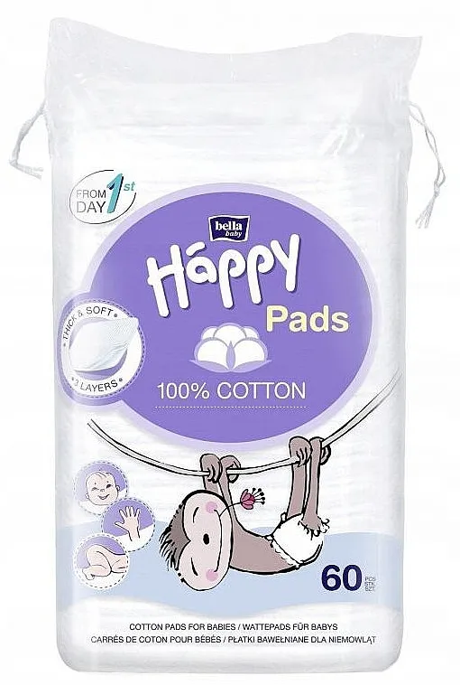 Bella Baby Happy Pads Dečiji tuferi, 60 kom.