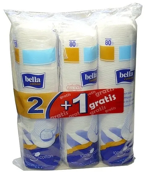 Bella Cotton (cotton pads 3x80kom) Set