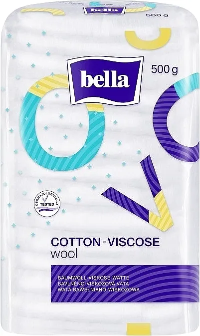Bella Cotton-Viscose Wool Vata pamuk-viskoza, 500 g