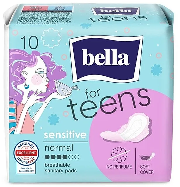 Bella for Teens Sensitive Normal Ulošci, 10 kom.