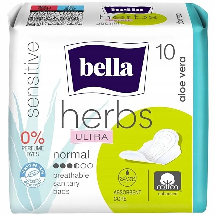 Bella Herbs Aloe Vera Higijenski ulošci, 10 kom.