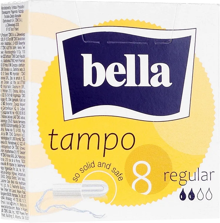Bella Higijenski tamponi Tampo Premium Comfort Regular, 8 kom