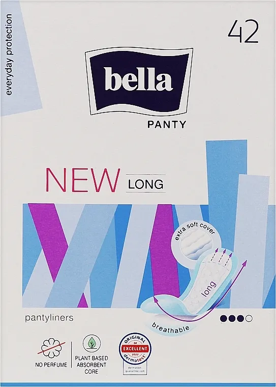 Bella Panty New Long Dnevni ulošci, 42 kom.