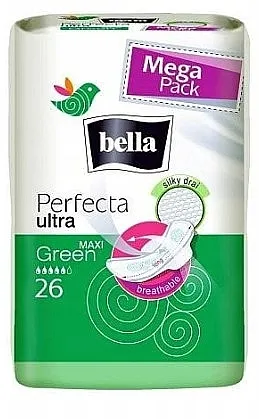 Bella Ulošci Perfecta Ultra Maxi Green, 26 kom.